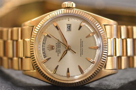 rolex d oro day date|day date rolex.